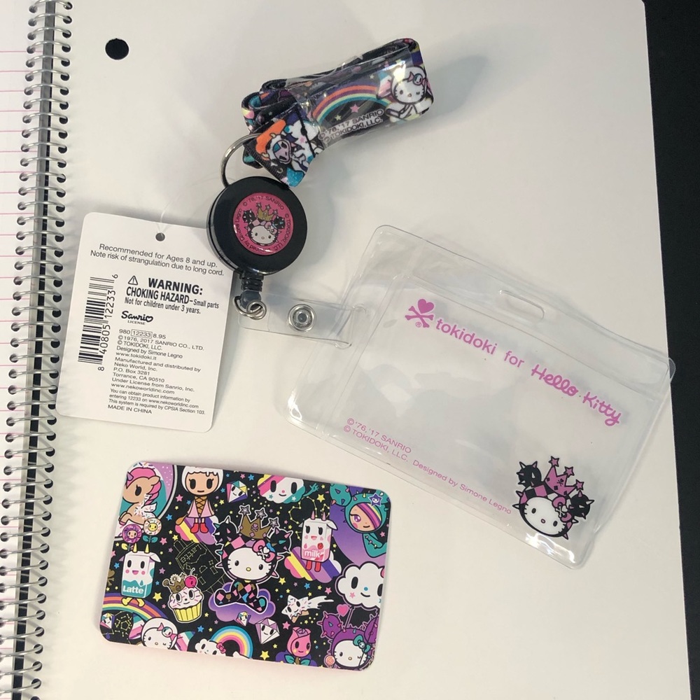 Tokidoki Notebook & ID Badge - Picture 5 of 8